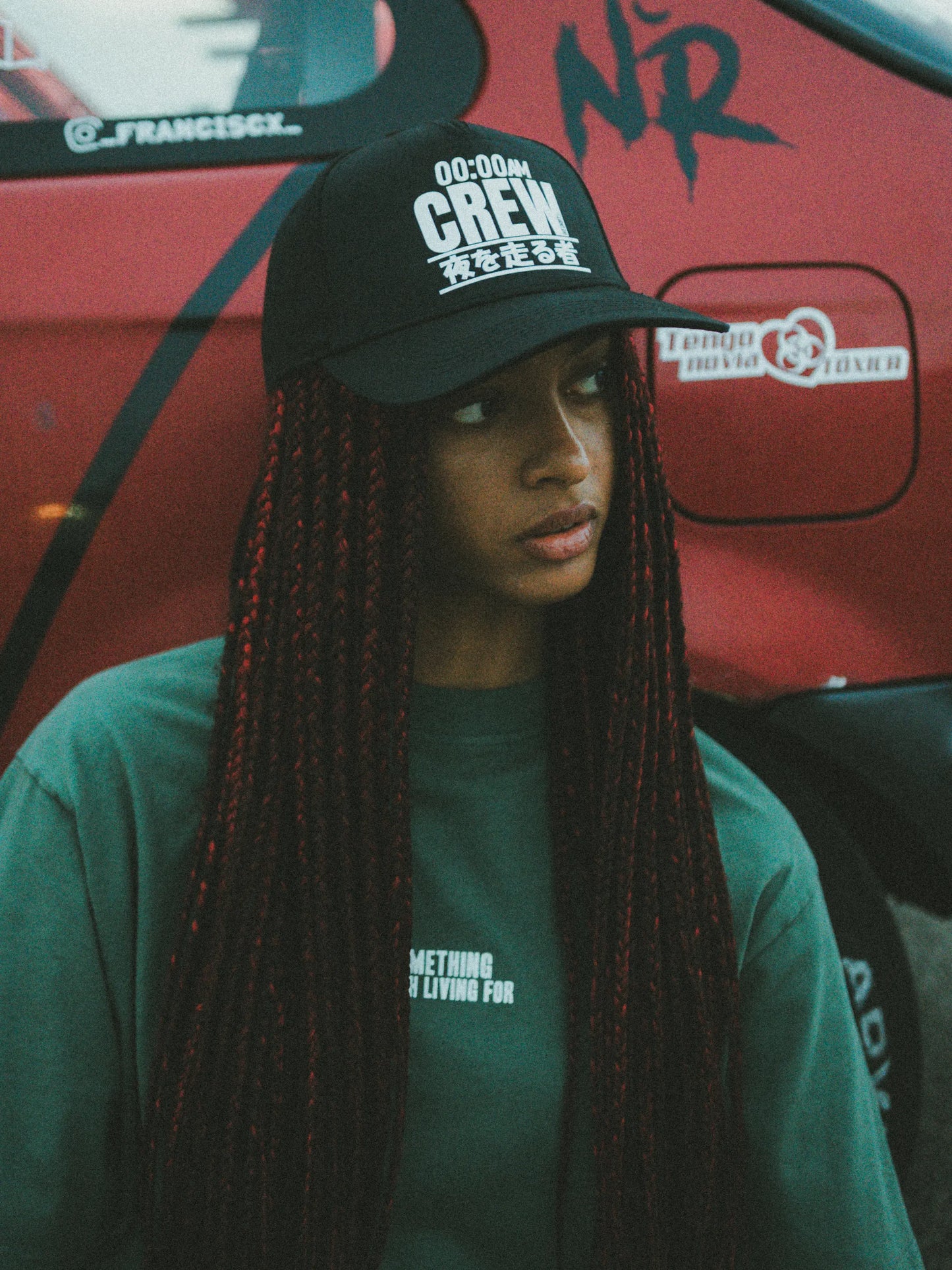 00:00 AM Crew Snapback