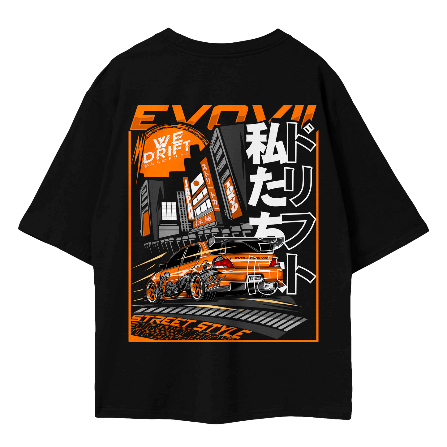 "EVO VII" - Oversize T-shirt
