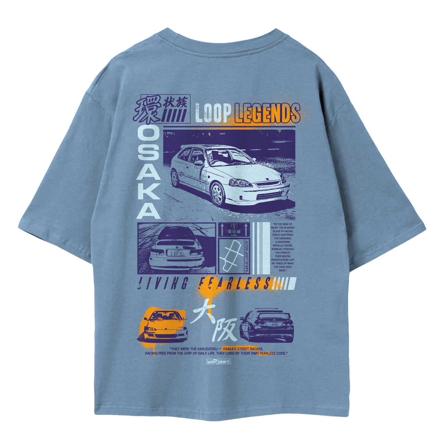 "Osaka Loop Legends" - Oversize T-shirt