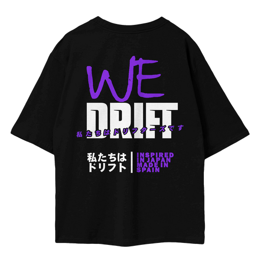 "We Drift Purple" - Oversize T-Shirt