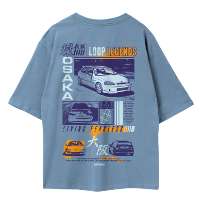 "Osaka Loop Legends" - Camiseta Oversize